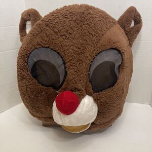 DanDee Big Greeter Head Maskimals Rudolph The Rednose Reindeer Christmas Mask